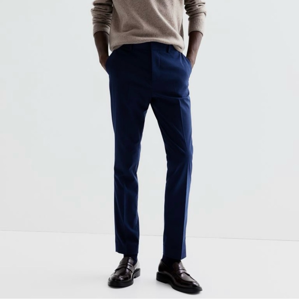 H&M Skinny Fit Suit Pants